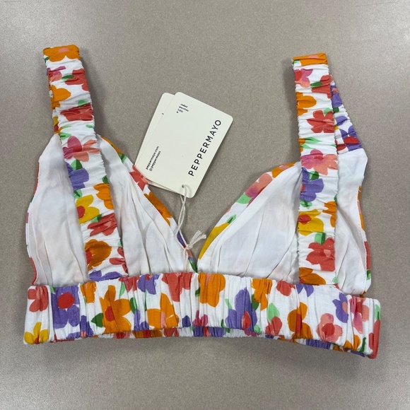 Peppermayo Cici Linen Crop Top - Size 6, 8 or 10 - NWT - Picture 3 of 7